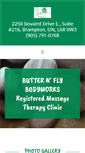 Mobile Screenshot of butternflybodyworks.com